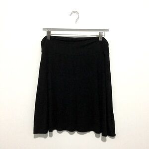 Pretty Woman's Skirt Y2K Vintage Stretch Black Fit & Flare Knee-Length X-Large